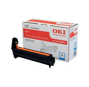 Oki C711 20K Image Drum Cyan 44318507