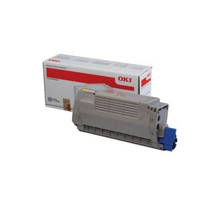 Oki MC770 11.5K Toner Cartridge High Yield Yellow 45396201