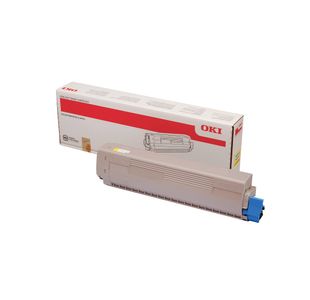 Oki MC853 7.3K Toner Cartridge Yellow 45862837