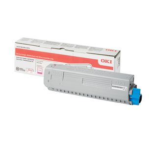Oki C834 10K Toner Cartridge High Yield Magenta 46861306