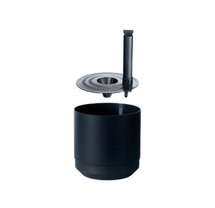 Paulina Self Watering Pot 30cm Black 48565