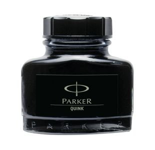 Parker Quink Permanent Ink Bottle Black 2oz S0037460