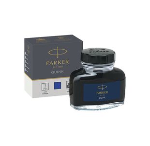 Parker Quink Permanent Ink Bottle Blue 2oz S0037470