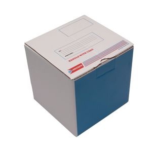 GoSecure Post Box Size A 160x160x160mm White Pack of 20 PB02284