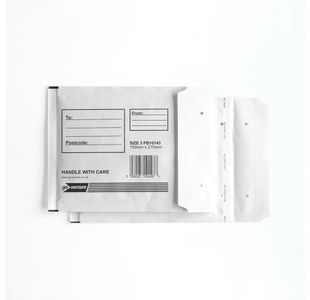 GoSecure Bubble Envelopes Size 3 White (Pack of 10) PB10143