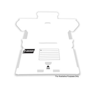 Go Secure E-Letterbox 260x110x30mm 100 Per Cent Recyclable PB10242