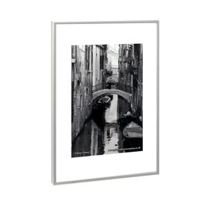 Hampton Frames Certificate Frame Brushed Aluminium A1 PAAFA1B