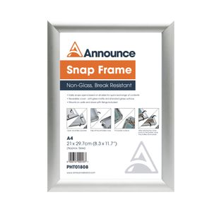 Announce Snap Frame A4 PHT01808