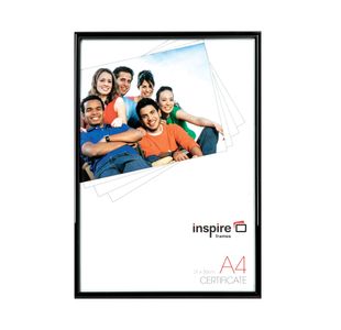 Hampton Frames Back Loader Frame A4 Black BLRA4BK