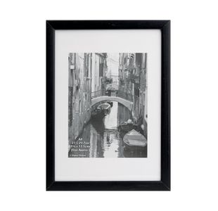 Hampton Frames Black Wood Certificate Frame Non Glass KENTA4NG