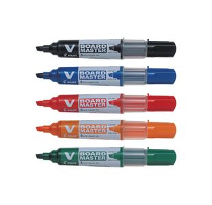Pilot V-Board Master Drywipe Mkr Chisel Ast Pack of 10 5012052029767