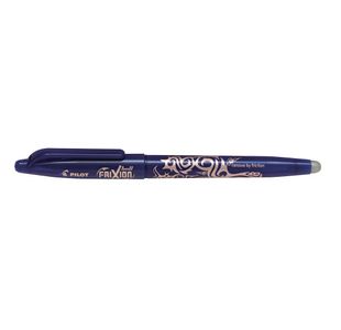 Pilot FriXion Ball Erasable Rollerball Pen Broad Blue (12 Pack) 4902505551116