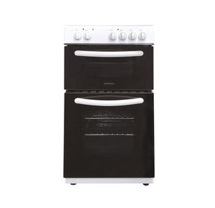 Statesman Electric Cooker Double Oven 50cm White EDC50W