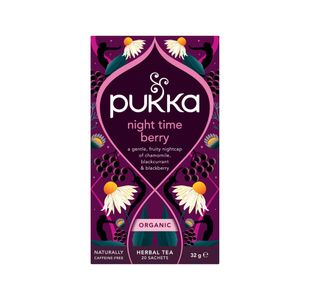 Pukka Night Time Berry Herbal Tea Bags (Pack of 20) 801714
