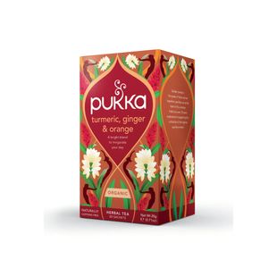 Pukka Turmeric Ginger Orange Tea Bags Organic (Pack of 20) 45060519140751