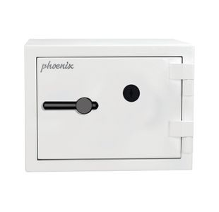 Phoenix Fortress High Security Safe Size 2 22L + Key Lock White SS1452K
