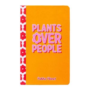 Pukka Planet Casebound Notebook 134 x 215mm 192 8mm Ruled 90gsm Pages Plants Over People - 9705-SPP
