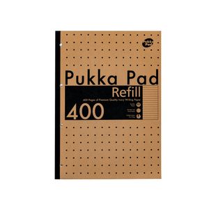 Pukka Pad Refill Pad 400 pages A4 (Pack of 5) 9568-KRA