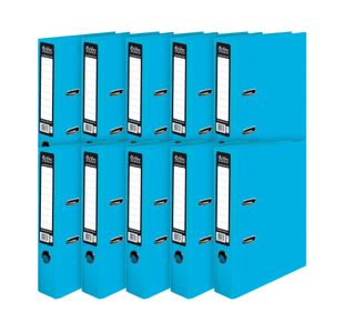 Pukka Brights Lever Arch File A4 Blue (10 Pack) BR-7761
