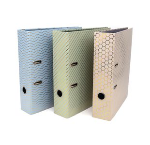 Pukka Pad Haze Lever Arch File A4 Assorted (Pack of 3) 9886AST-HZE