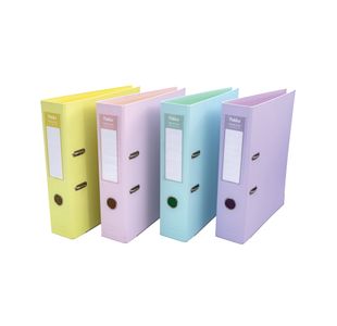 Pukka Pad Premium Lever Arch File Assorted Pastel (Pack of 4) 9723AST-PFF