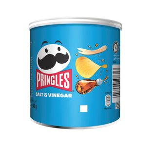 Pringles Salt and Vinegar Crisps 40g (Pack of 12) 7000273000