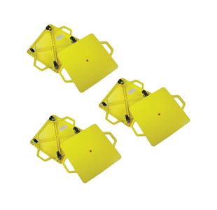 Heavy Duty Scooter Board with Handles and Non-Marking Wheels (Pack of 6) EY-31600-006K