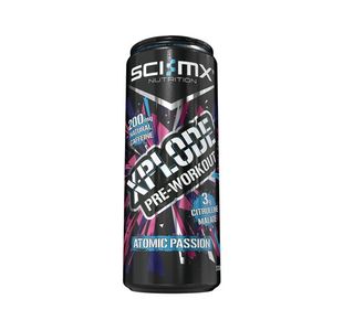 Sci-Mx Xplode Pre-Workout Can Atomic Passion 330ml (Pack of 12) P3239