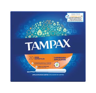 Tampax Blue Super+ Tampons x20 (Pack of 8) 98514