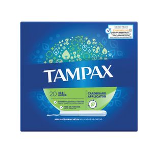 Tampax Blue Super Tampons x20 (Pack of 8) 98513