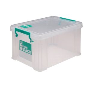 StoreStack 1.7 Litre Storage Box 200x130x110mm Clear RB00815