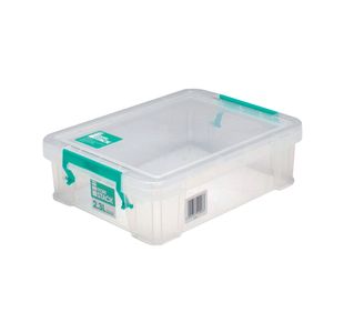 StoreStack 2.3 Litre Storage Box 260x190x70mm Clear RB90119