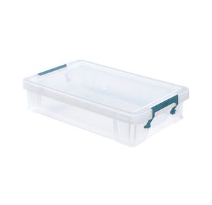 StoreStack 5.5 Litre Storage Box 400x255x80mm Clear RB90121
