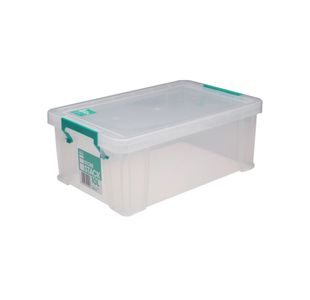 StoreStack 10 Litre Storage Box 400x255x150mm Clear RB90123