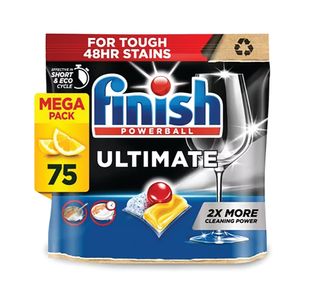 Finish Ultimate All In 1 Lemon Sparkle 75 Tabs