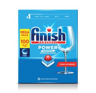 Finish Power Essential Dishwasher Tablets x100 (Pack of 4) 3333585CASE