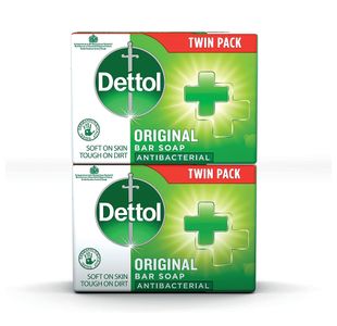 Dettol Original Antibacterial Bar Soap Twin Pack 2x100g (Pack of 6) 3180668