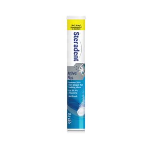 Steradent Active Plus Denture Cleaning Tablets x30 Mint Fresh (Pack of 12) 3008498