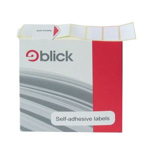 Blick Labels in Dispensers 24x37mm White (Pack of 640) RS008750