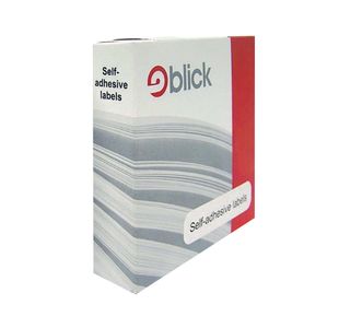 Blick Labels in Dispensers 25x50mm White (Pack of 400) RS008958