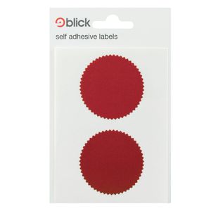 Blick Company Seal 50mm Diameter Red 8/Dispenser Pack of 160 RS014652