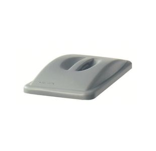 Rubbermaid Slim Jim Handle Top Lid Grey FG268888LGRAY