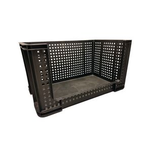 Really Useful Open Fronted Crate 84 Litre Black 84OFC-BK