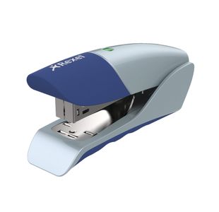Rexel Gazelle Half Strip Stapler 20 Sheet Silver/Blue 2100011