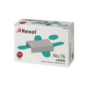 Rexel Choices No 16 Staples 6mm Pack of 5000 6010