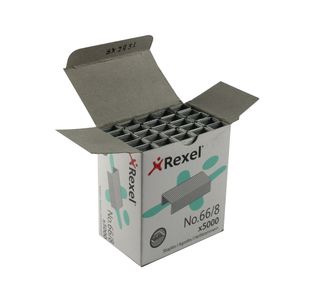 Rexel No 66 Staples 8mm Pack of 5000 06065
