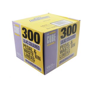 Le Cube Pedal Bin Liner Dispenser (Pack of 300) 0362