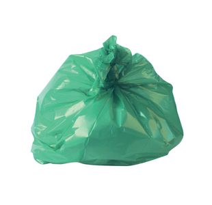 2Work Medium Duty Refuse Sack Green (Pack of 200) RY15561