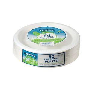 Super Rigid 7 Inch Biodegradable Plate (Pack of 50) 3865