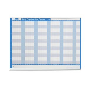 Sasco Magnetic Perpetual Year Planner 2400001